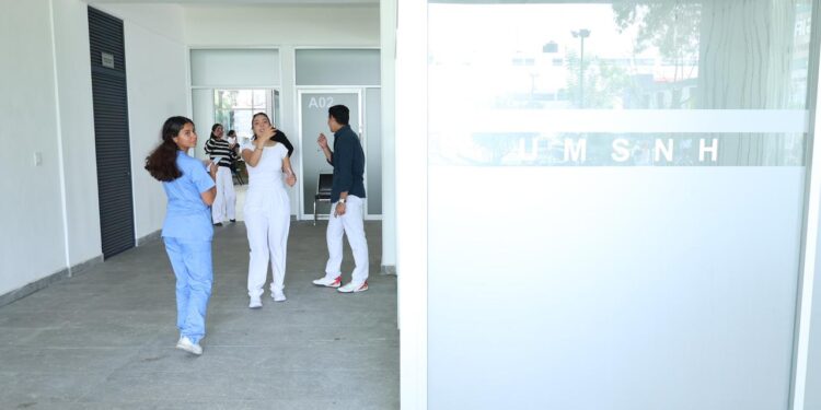 Estudiantes de Odontología y de Enfermería contarán con mejores espacios para su formación; edificio de la salud, en construcción