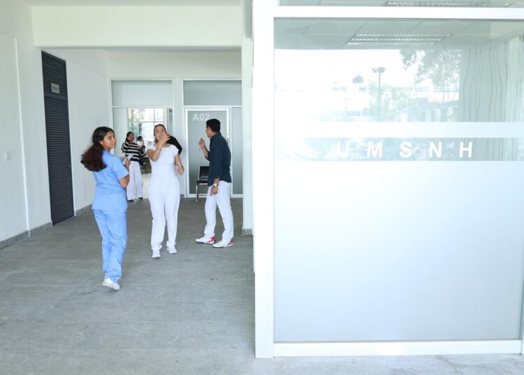 Estudiantes de Odontología y de Enfermería contarán con mejores espacios para su formación; edificio de la salud, en construcción