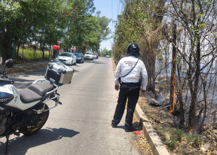 Se registra incendio forestal al sur de Morelia