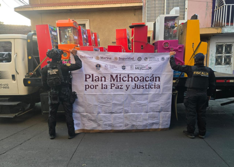 Decomisan maquinas tragamonedas en Quiroga