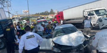Tráiler robado choca al querer darse a la fuga en Morelia