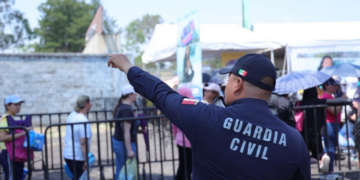 Garantiza Guardia Civil ambiente festivo y seguro para el Jalo por las Mamás