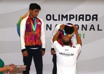 Histórico tercer lugar para Michoacán en el squash de la Olimpiada Nacional