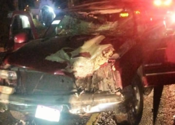 Motociclista fallece al chocar con camioneta