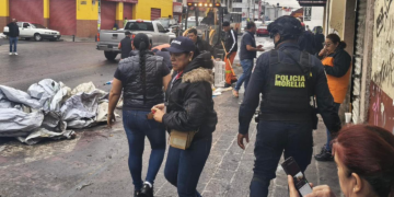 Desalojan a ambulantes en el mercado Independencia en Morelia