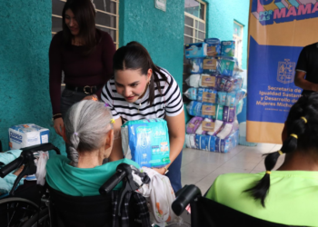 Solidaridad de los michoacanos llega al Hogar Cristo Abandonado; se entregaron 3 mil 600 pañales