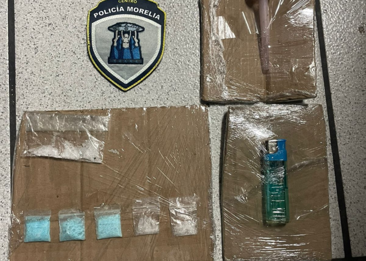 Detienen a 2 personas por consumo y portación de drogas en Morelia