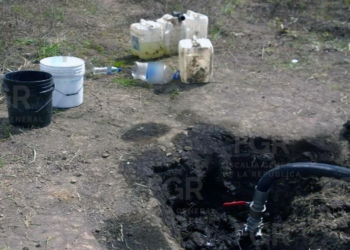 Localizan toma clandestina de PEMEX en Cuitzeo