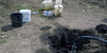 Localizan toma clandestina de PEMEX en Cuitzeo