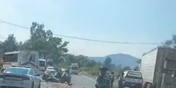Fuerte choque en Zamora deja persona sin vida