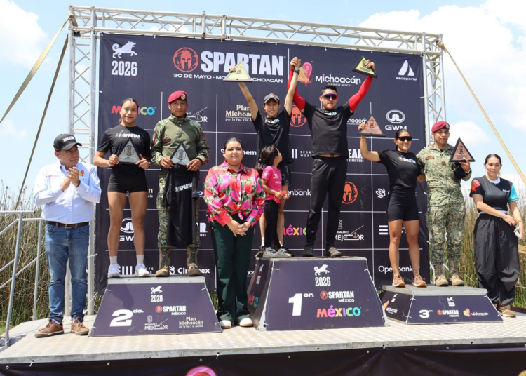 Con fuerza y adrenalina se vivió la Spartan Race México en Michoacán