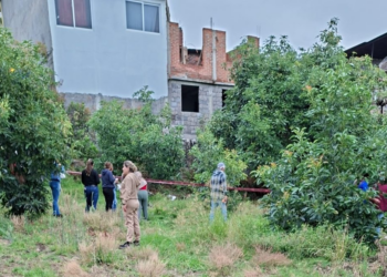 Localizan a persona fallecida en huerta de Peribán