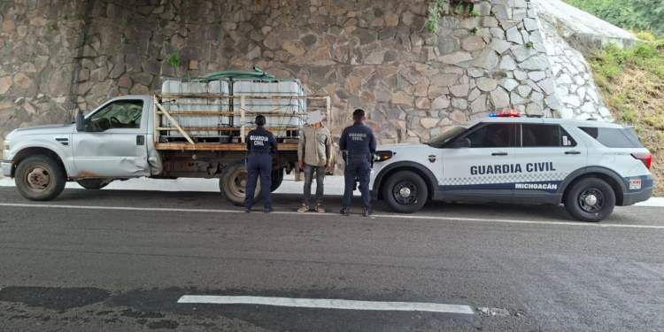 Recuperan pipa con reporte de robo ena Morelia