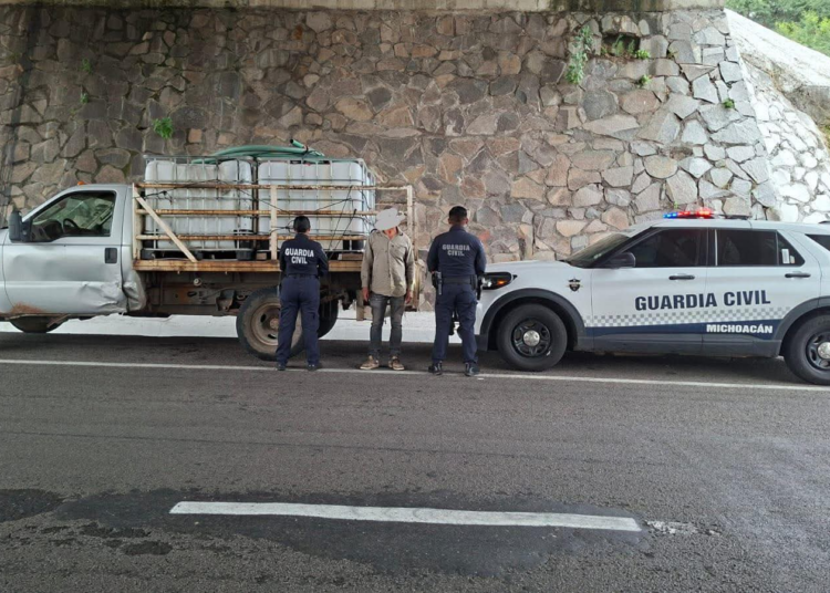 Recuperan pipa con reporte de robo ena Morelia