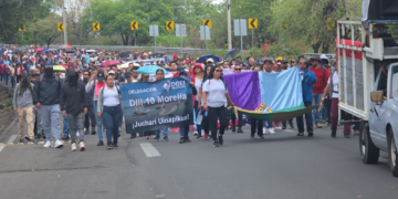 Maestros se manifiestan este lunes en Morelia