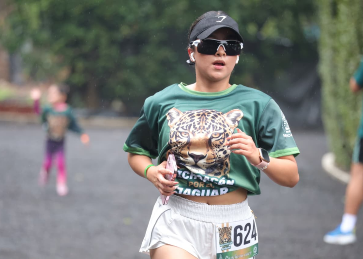 Carrera Michoacán por el Jaguar reúne a cerca de 650 participantes