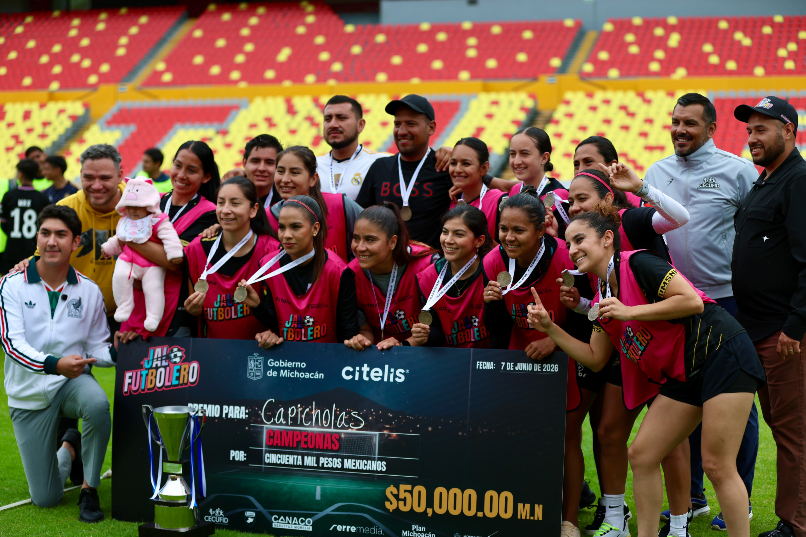 Jalo Futbolero concluye con final estatal en el Estadio Morelos