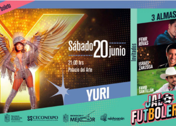 ¡A bailar y cantar! Este es el cartel del Jalo Futbolero en el Palacio del Arte