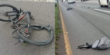 Atropellan a ciclista en salida Charo