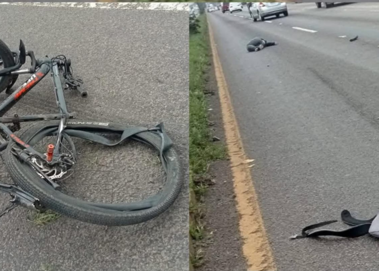 Atropellan a ciclista en salida Charo