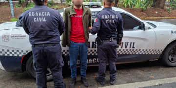 Paseaba por calles de Morelia con arma de fuego