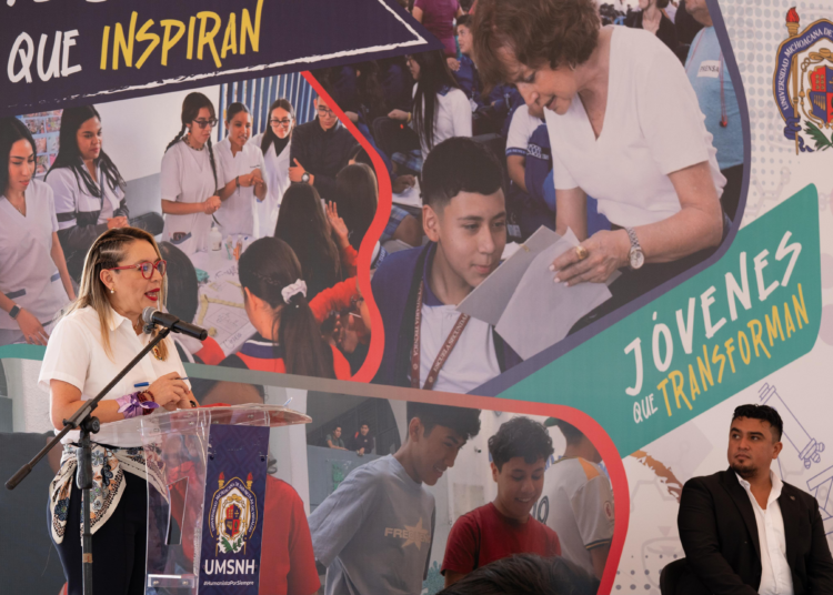 LAS PUERTAS DE LA UMSNH ESTÁN ABIERTAS PARA LAS Y LOS NIÑOS, SEÑALA YARABÍ ÁVILA AL INAUGURAR EL TIANGUIS DE LA CIENCIA
