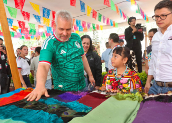 Artesanías, gastronomía y cultura: el “Jalo Futbolero” reúne lo mejor de Michoacán, destaca Bedolla