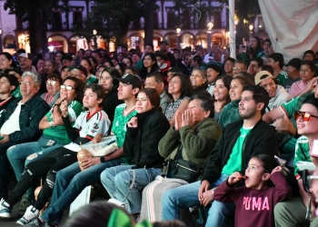 Pátzcuaro vibró con el Jalo Futbolero y celebró el triunfo de México en la justa mundialista