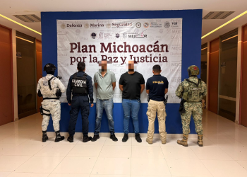 Detienen a dos por homicidio en Zamora