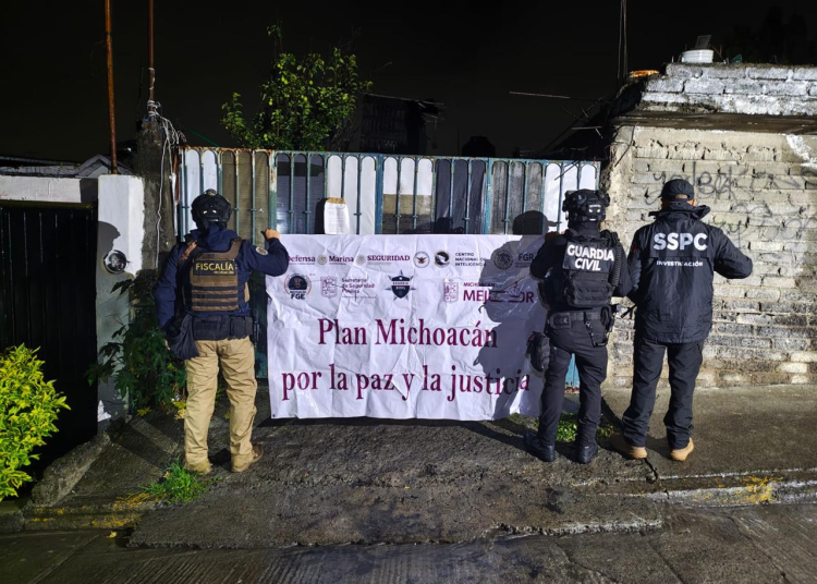 Catean casa donde vendían drogas en Morelia