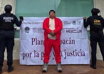 Detienen SSP y FGE en Morelia a Sierra 1, presunto objetivo prioritario