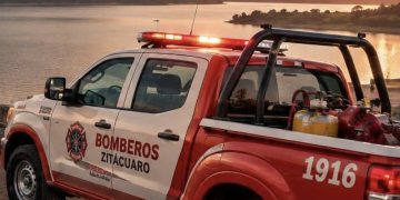 Buscan bomberos a persona ahogada en Tuxpan
