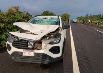 Normalista resulta gravemente lesionado tras ser atropellado en Tiripetío; conductor fue asegurado
