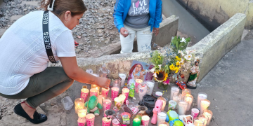 Colocan altar al pequeño Tadeo en Morelia