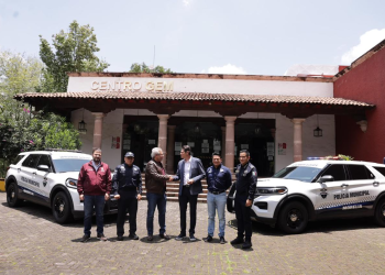 Se refuerza la seguridad en Morelia, entrega Bedolla patrullas inteligentes a la policía municipal
