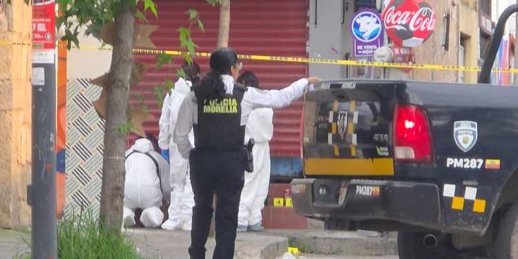 Asesinan a 1 cerca de plaza de Santa María en Morelia