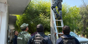 Retiran red de cámaras ilegales en Apatzingán
