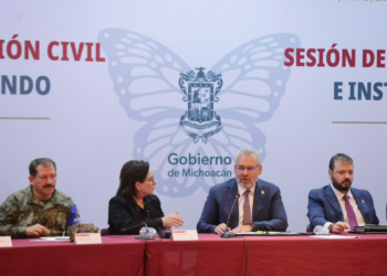 Instalan Puesto de Comando Interinstitucional en Michoacán para intensificar prevención por lluvias
