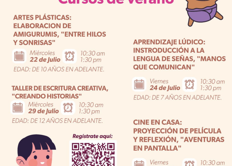Este verano sé parte de los cursos gratuitos de “Las Solidarias” en Morelia