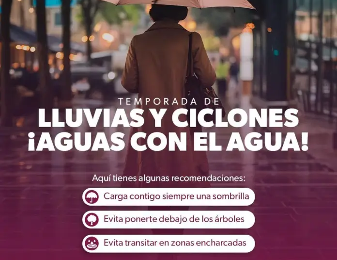 Alerta Gobierno de Michoacán por pronóstico de lluvias intensas