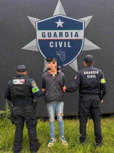 Un hombre fue detenido en Morelia en posesión de hierba verde seca con características de marihuana