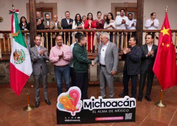 Bedolla y embajador de China impulsan agenda económica, turística y cultural para Michoacán