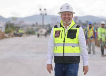 Gobierno de Michoacán rehabilitará libramiento de Pátzcuaro tras afectaciones por tromba: Bedolla