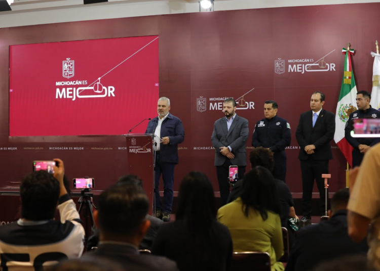 Michoacán logra reducción histórica de 77% en homicidios respecto al punto más alto en 2021