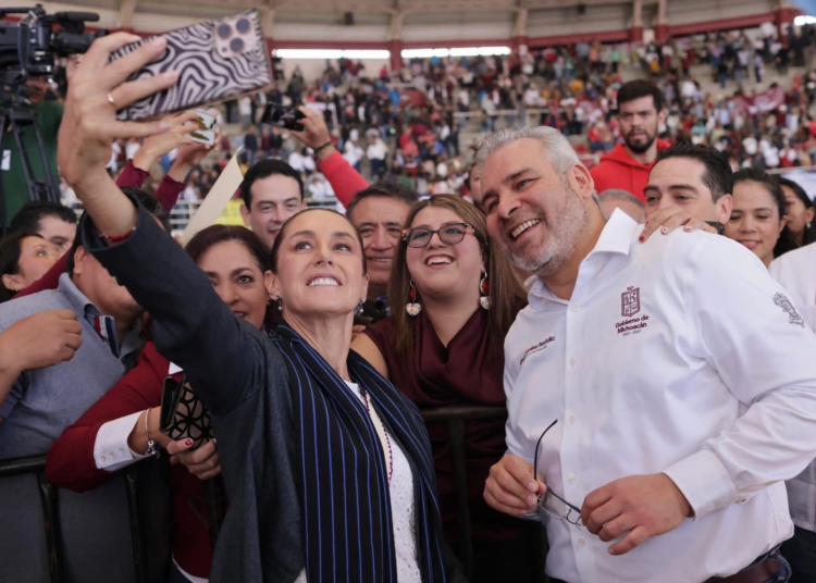 Agradece Bedolla apoyo de la presidenta Sheinbaum para reforzar seguridad en zona aguacatera