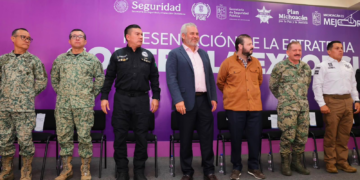 Combate a la extorsión se intensifica en zona aguacatera, Apatzingán y Tierra Caliente: Bedolla