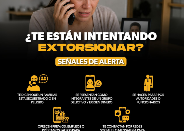 ¿Sabes cómo actuar ante un intento de secuestro virtual? La SSP te guía para evitarlo