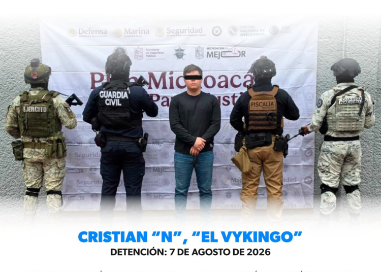 Golpe a la extorsión en la región aguacatera: caen dos presuntos extorsionadores