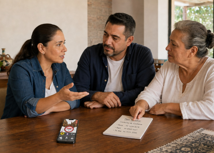 Conversa con tus seres queridos sobre cómo actuar ante una posible extorsión