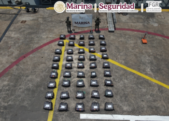 Decomisan gran cargamento en las costas de Michoacán